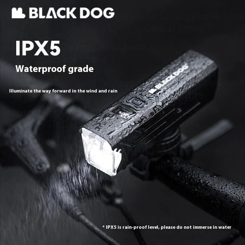 BLACKDOG Outdoor Bike Headlight Strong Night Light Riding Flashlight Induction Sensor Mountain Light USB Rechargeable Waterproof Riding Lamp