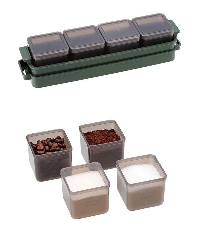 CAPTAIN STAG Cutlery Case Portable Lightweight Condiment Container Outdoor Camping Travel Utensil Storage Cooking Equipment Made in Japan UW-2029 UW-2038