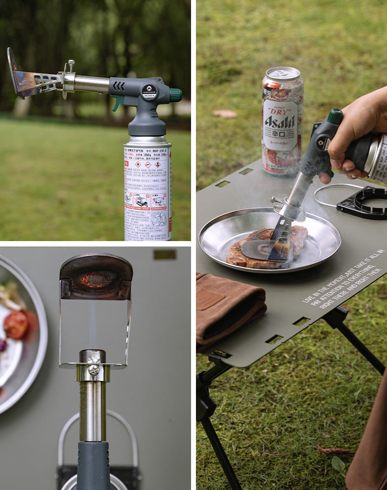 Campingmoon MT-2913-G MT-2913-H High Power Butane Gas Blow Torch Outdoor Portable Charcoal Grill Burner Hand Igniter Cartridge Spitfire Spray Gun