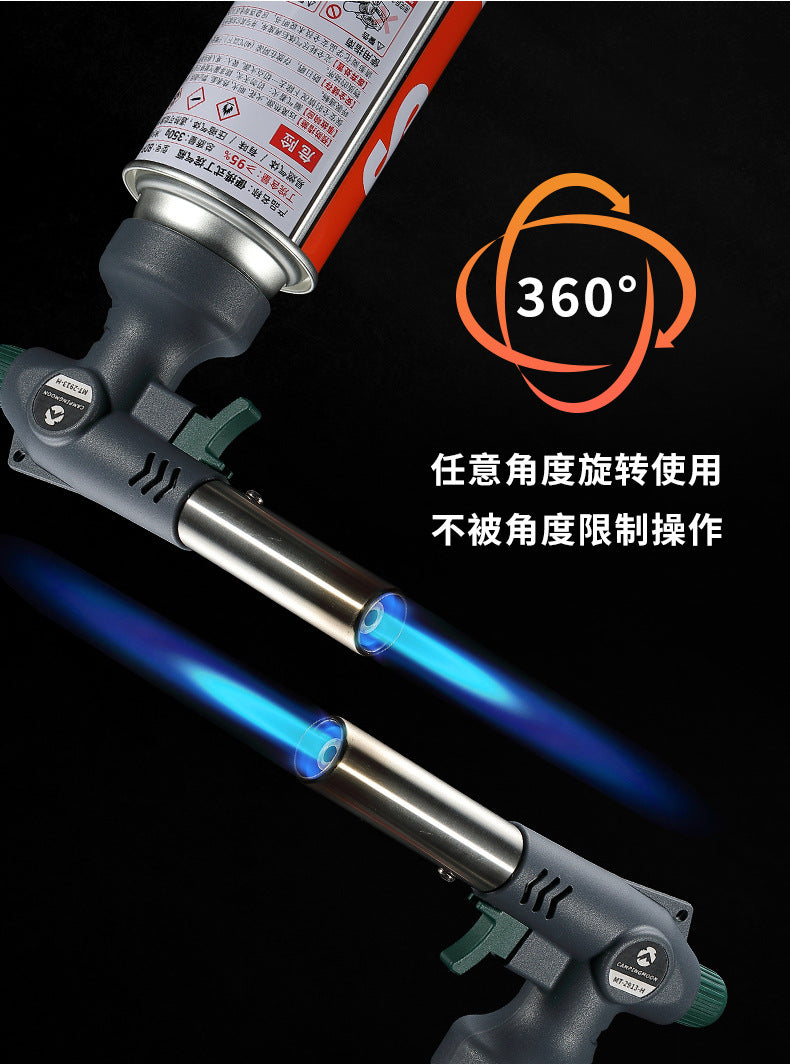 Campingmoon MT-2913-G MT-2913-H High Power Butane Gas Blow Torch Outdoor Portable Charcoal Grill Burner Hand Igniter Cartridge Spitfire Spray Gun