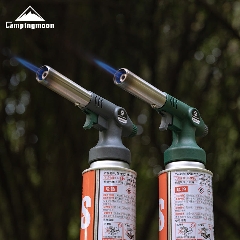 Campingmoon MT-2913-G MT-2913-H High Power Butane Gas Blow Torch Outdoor Portable Charcoal Grill Burner Hand Igniter Cartridge Spitfire Spray Gun