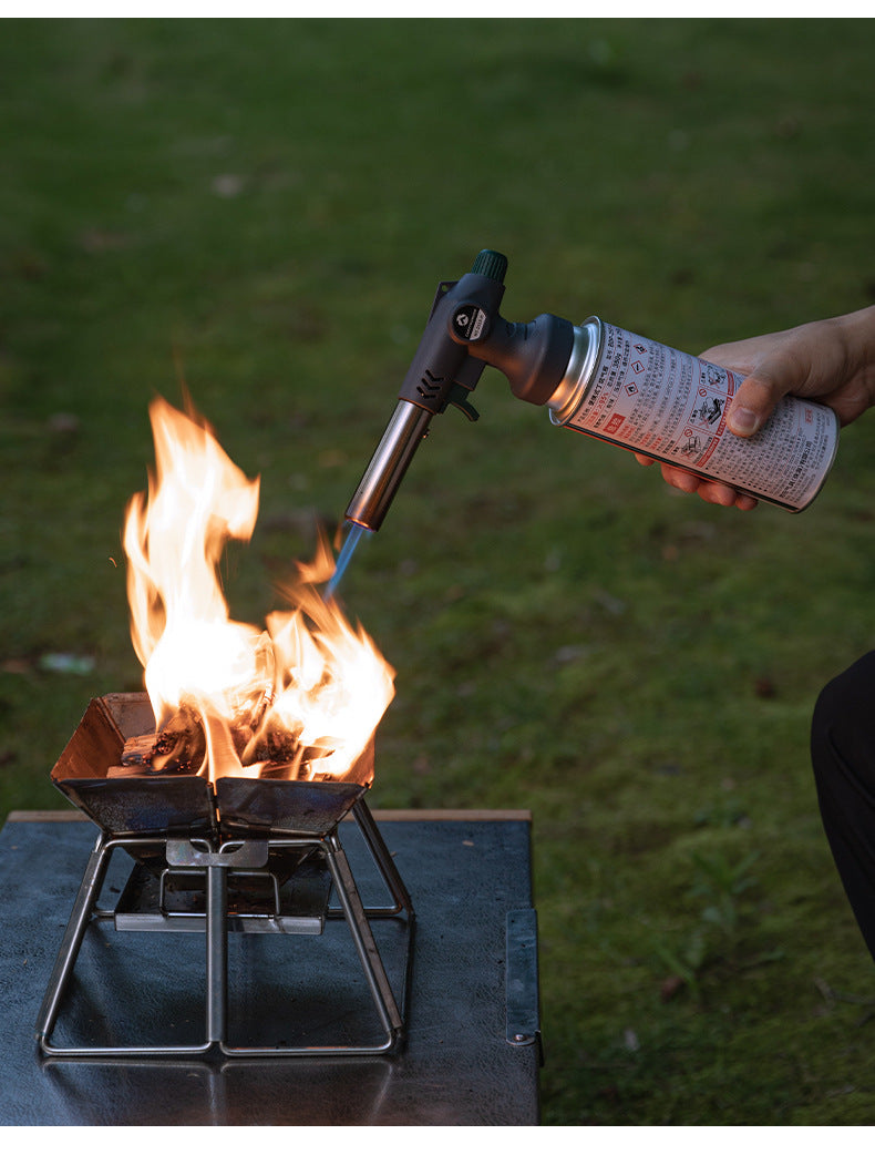 Campingmoon MT-2913-G MT-2913-H High Power Butane Gas Blow Torch Outdoor Portable Charcoal Grill Burner Hand Igniter Cartridge Spitfire Spray Gun