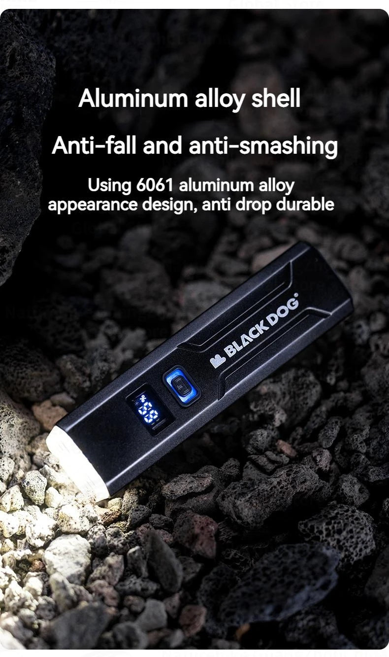 BLACKDOG Outdoor Bike Headlight Strong Night Light Riding Flashlight Induction Sensor Mountain Light USB Rechargeable Waterproof Riding Lamp