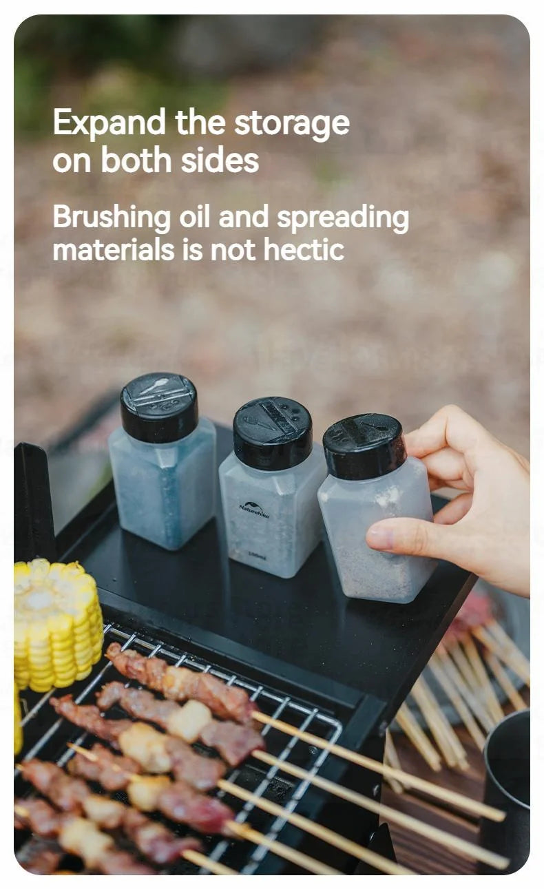 Naturehike Folding Desktop Grill Outdoor Portable Lightweight Barbecue BBQ Stove Burner Charcoal Grill Easy To Disassemble And Wash Camping Hiking