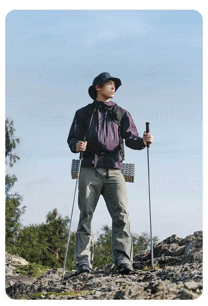 Naturehike Light Wind Pro Trekking Pole Portable Ultralight 4-Section Folding Telescopic Walking Stick 7075 Aluminum Alloy Hiking Mountaineering Staff