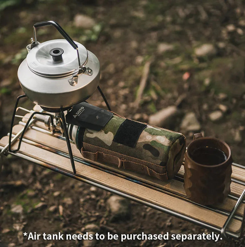 Naturehike Camouflage Air Tank Cover Ultralight Gas Butane Tank Protect Cover for 230g 250g 450g Tissue Box Outdoor Accessories Tool Camouflage Color