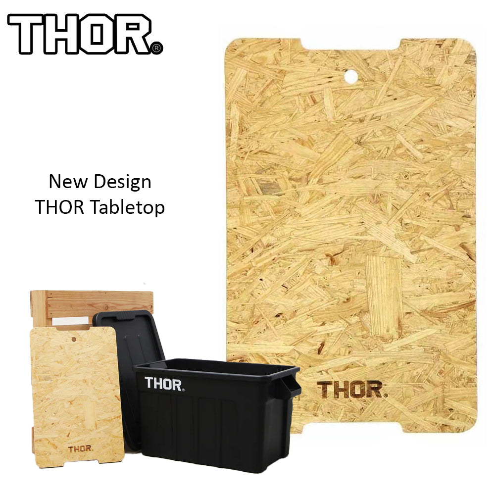 THOR ® Premium MINI 1L and LIMO 2.5L | 5L | 22L | 53L | 75L Stackable Storage Box with Lid Outdoor Rugged Plastic Boxes Wood Tabletop Stand Bracket