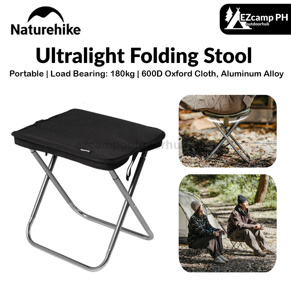 Naturehike Ultralight Folding Stool Portable Mini Chair 7075