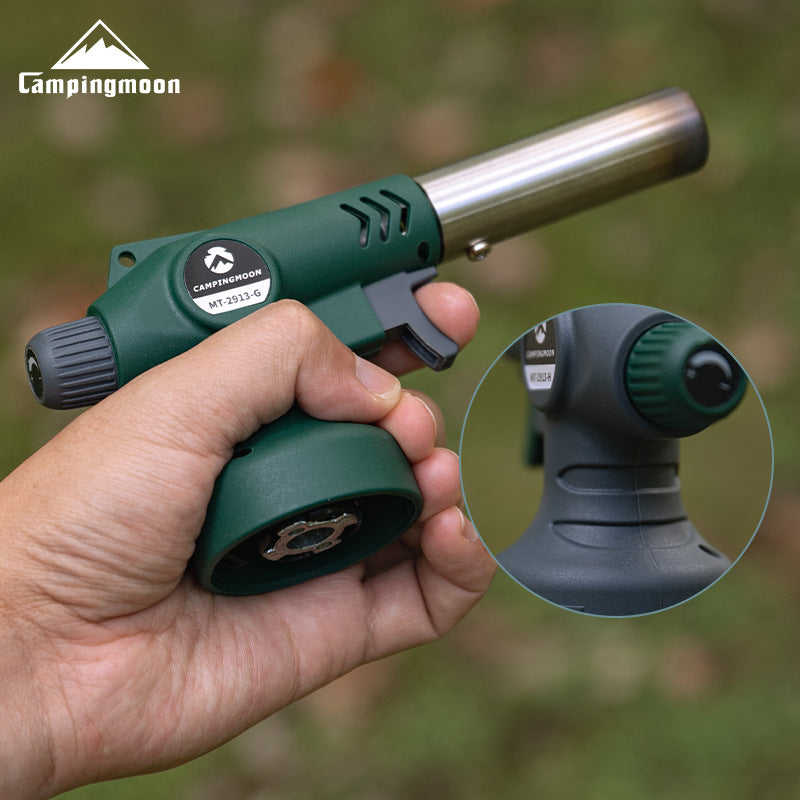 Campingmoon MT-2913-G MT-2913-H High Power Butane Gas Blow Torch Outdoor Portable Charcoal Grill Burner Hand Igniter Cartridge Spitfire Spray Gun