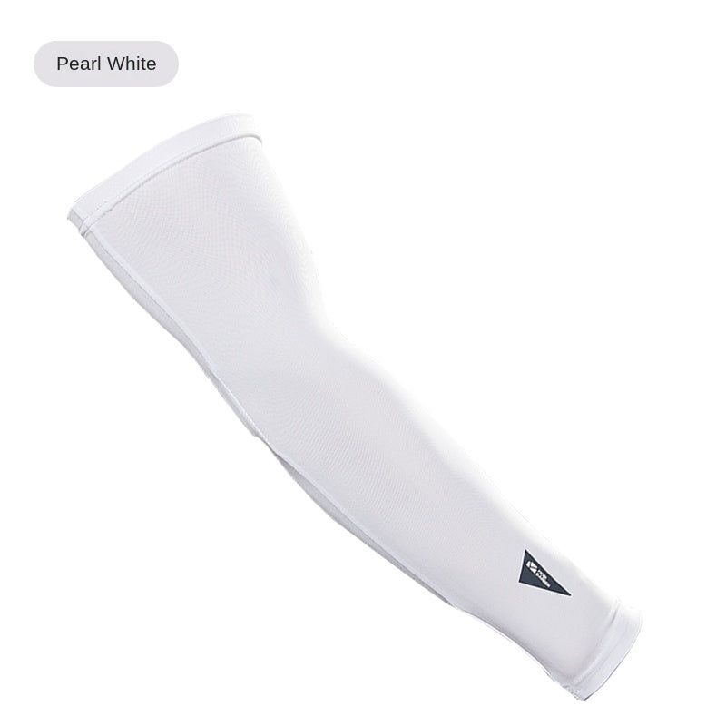 Mobi Garden Sport UV Ice Silk Sleeve Portable Ultralight Multi-Purpose Arm Sleeves Cool Feeling Sunscreen High Elasticity Gloves Straight Style