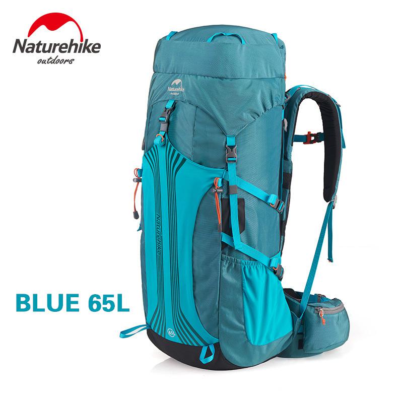 Naturehike 45L | 55L | 65L Professional Hiking Backpack Large Capacity Outdoor Hiking Climbing Mountaineering Rucksack Back Pack Camping Travel Nature Hike