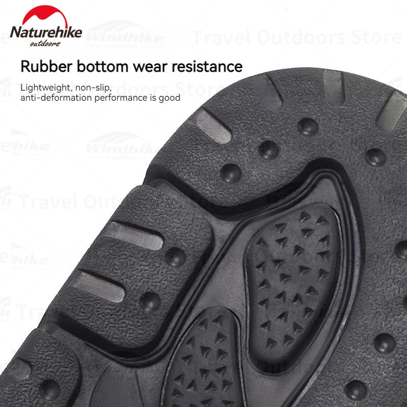 Naturehike Non-Slip River Tracing Shoes Men's Outdoor Portable Lightweight Breathable Mesh Summer Sandals Amphibious Wear-Resistant Wading Shoes