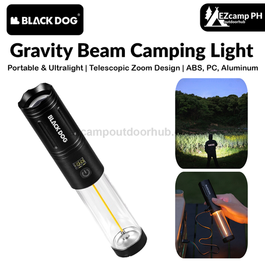 BLACKDOG Gravity Beam Camping Light Portable Ultralight Multifunctional Magnetic Track Filament Spotlight Without Scattering Type-C Interface IP44 Waterproof