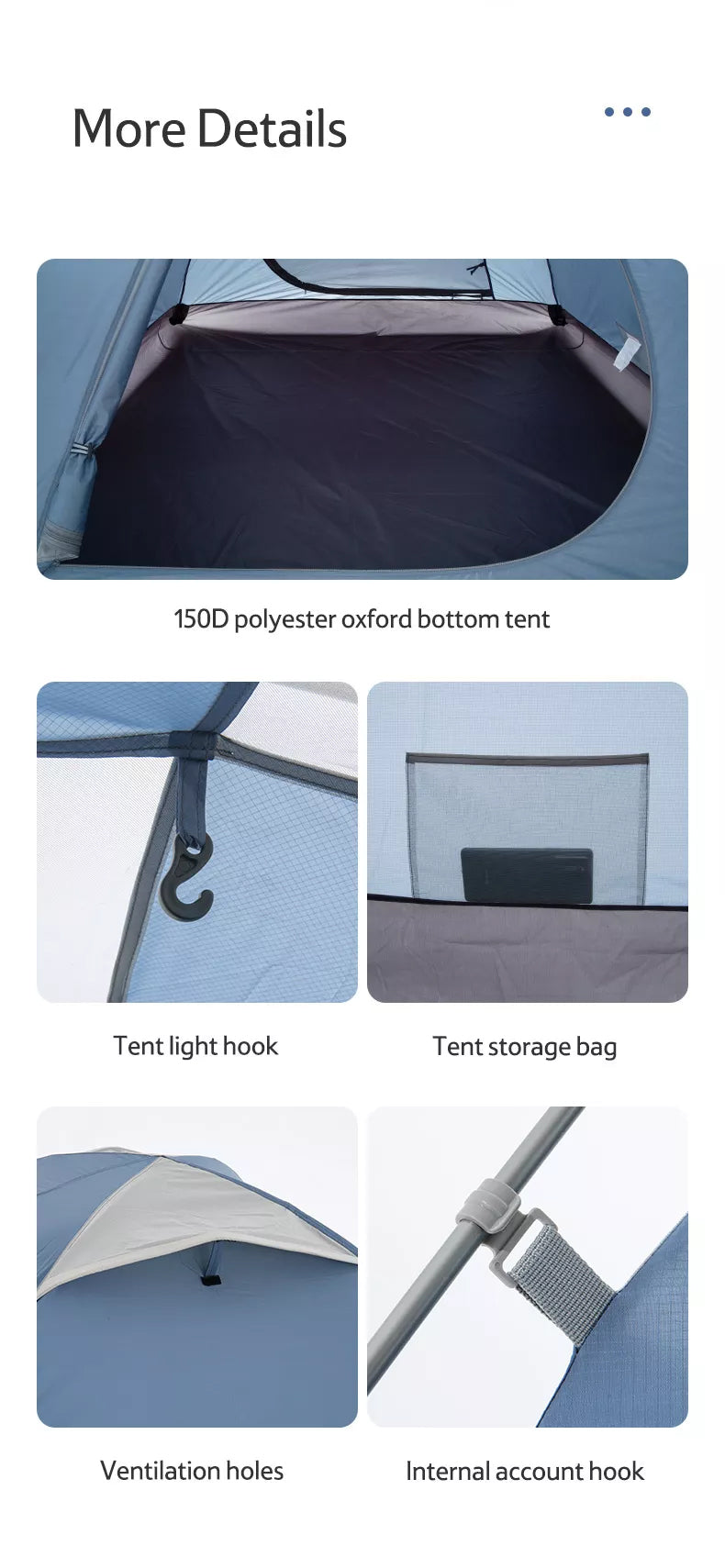 Naturehike P-Plus Professional Series Tent Portable Foldable 3-4 Persons Shelter One Bedroom One Living Room Outdoor Camping Tent Waterproof Windproof