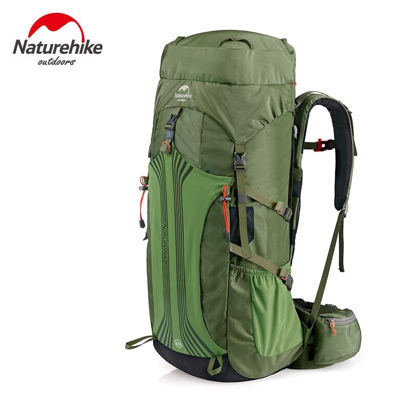 Naturehike 45L | 55L | 65L Professional Hiking Backpack Large Capacity Outdoor Hiking Climbing Mountaineering Rucksack Back Pack Camping Travel Nature Hike