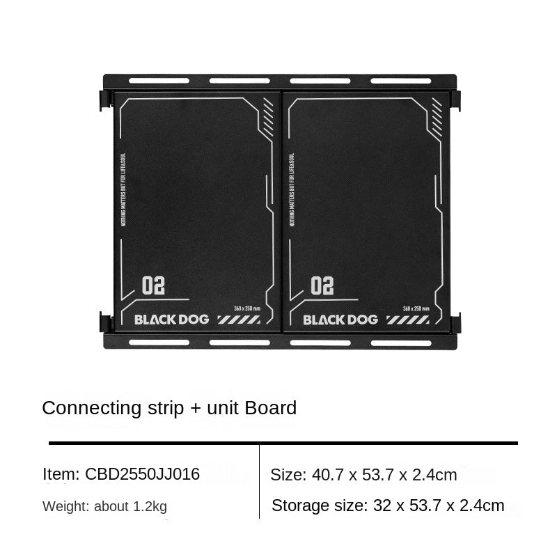 Blackdog Modular IGT Tactical Folding Table Portable Lightweight Multifunctional Foldable Table Outdoor Camping Load Bearing 40kg Aluminum Alloy