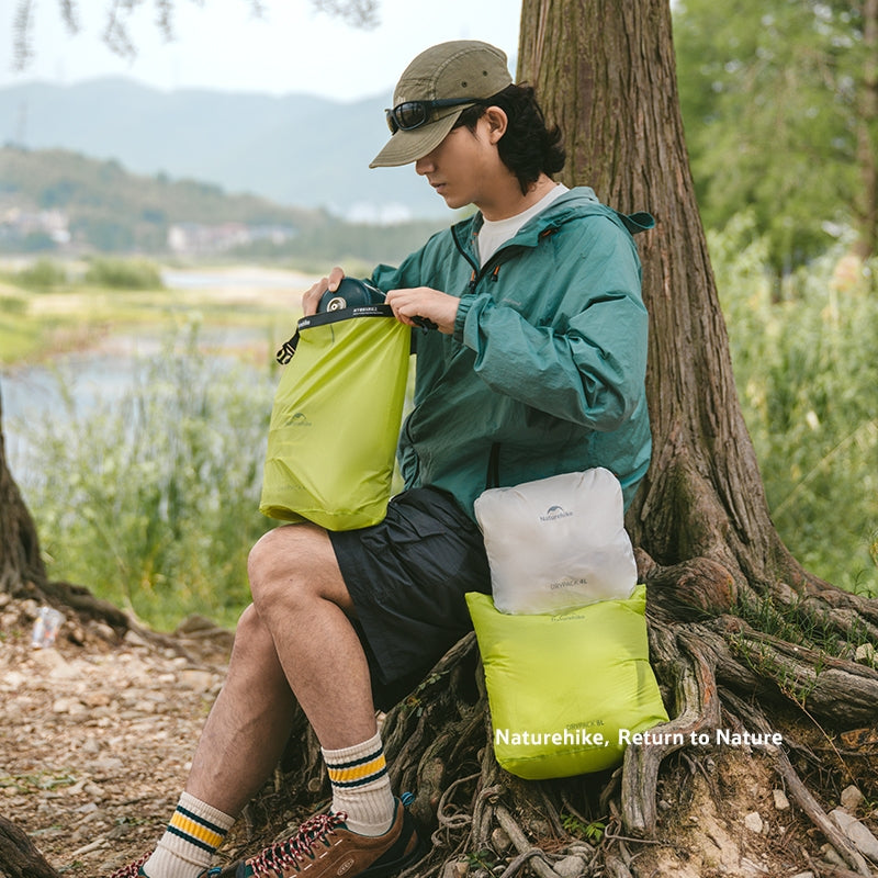 Naturehike Roll Up Dry Storage Bag Roll Top Ocean Pack Waterproof Moisture-Proof Tear Resistant Durable Vacuum Exhaust Compression Expansion