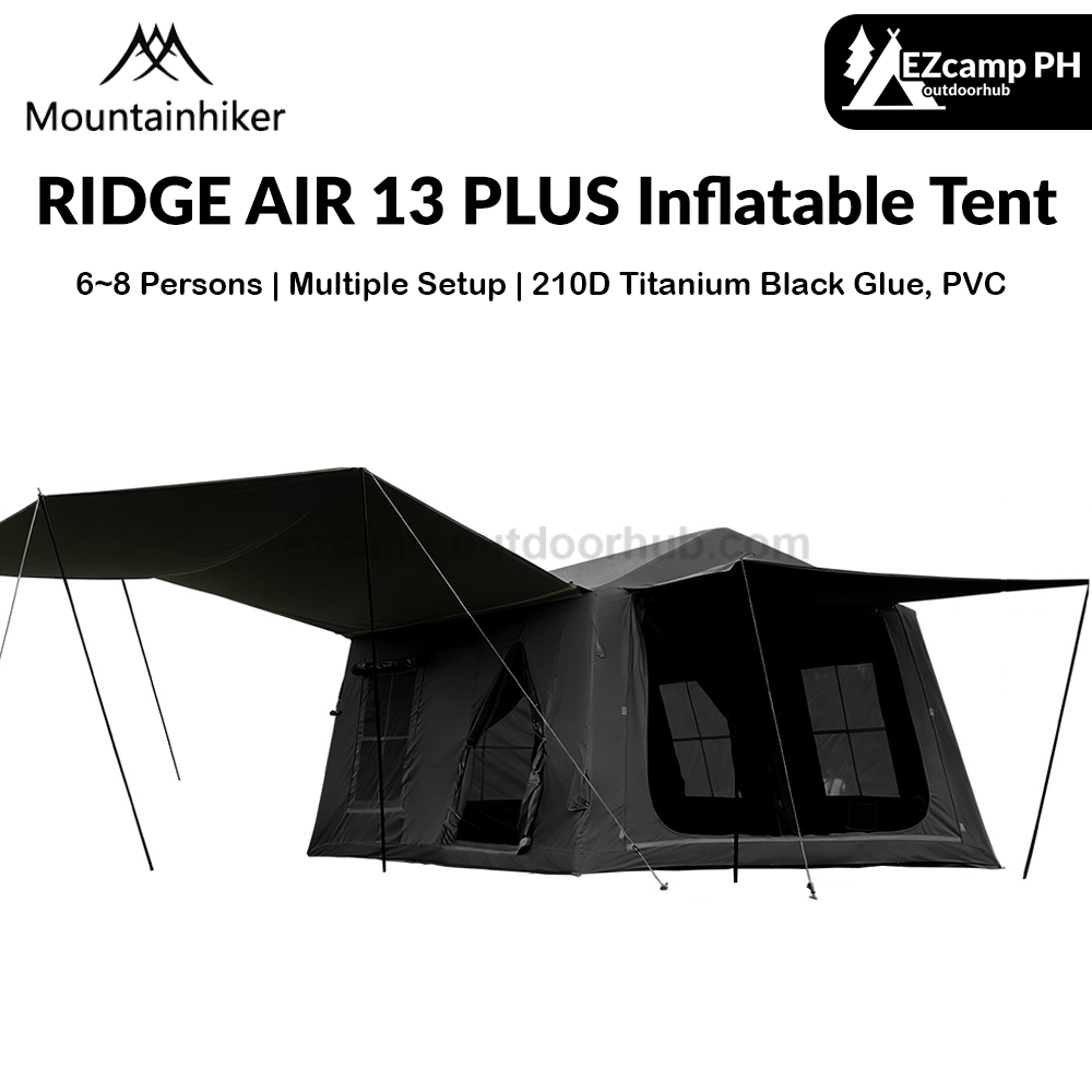 Mountainhiker RIDGE AIR 13 PLUS Inflatable Tent Cabin Style Fast