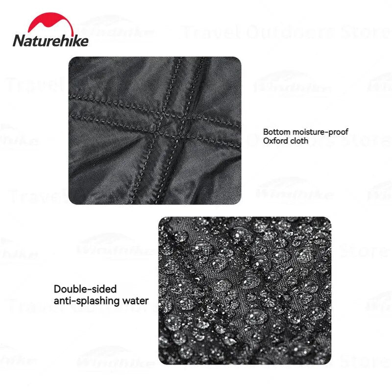 Naturehike Ultrasonic Hexagon Picnic Mat Outdoor Portable Lightweight Hexagonal Pad Large Area 5-6 Persons Damp-Proof Mat Machine Washable Tent Mat
