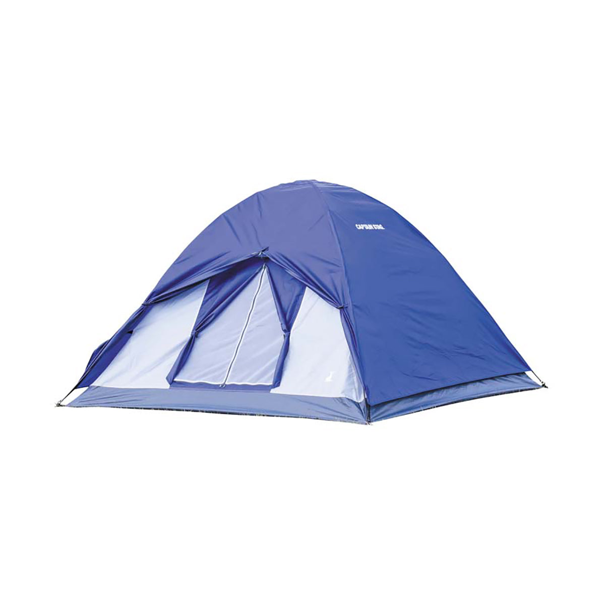 CAPTAIN STAG Crescent Dome Tent Portable Ultralight 2-3 Persons Waterproof Sun Shelter X-Type Structure Fiber Glass Polyester Outdoor Camping