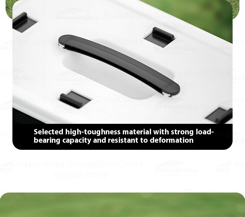 Blackdog ODYSSEY 13L Folding Storage Box Portable Multifunctional Stackable Collapsible Double Door Outdoor Camping Car With Handle PP Food Box