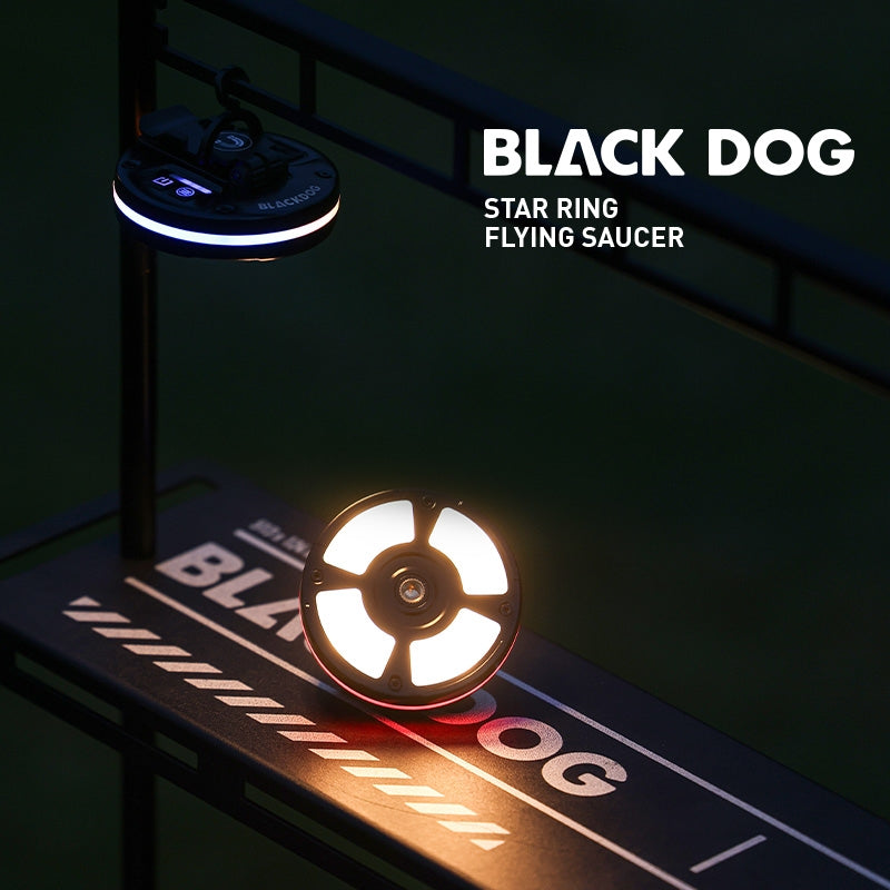 Blackdog UFO RING Camping Light Portable Ultralight Multifunctional Mini Atmosphere Hanging LED Emergency Lamp Decoration 1000mAh 4-18H Battery Life
