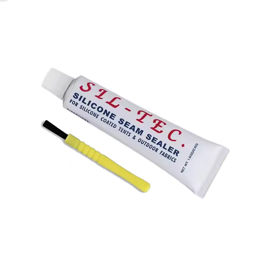SIL-TEC Tent Silicone Seam Sealer Portable Emergency Tent Repair Adhesive For Outdoor Fabric Waterproof Adhesive Seal