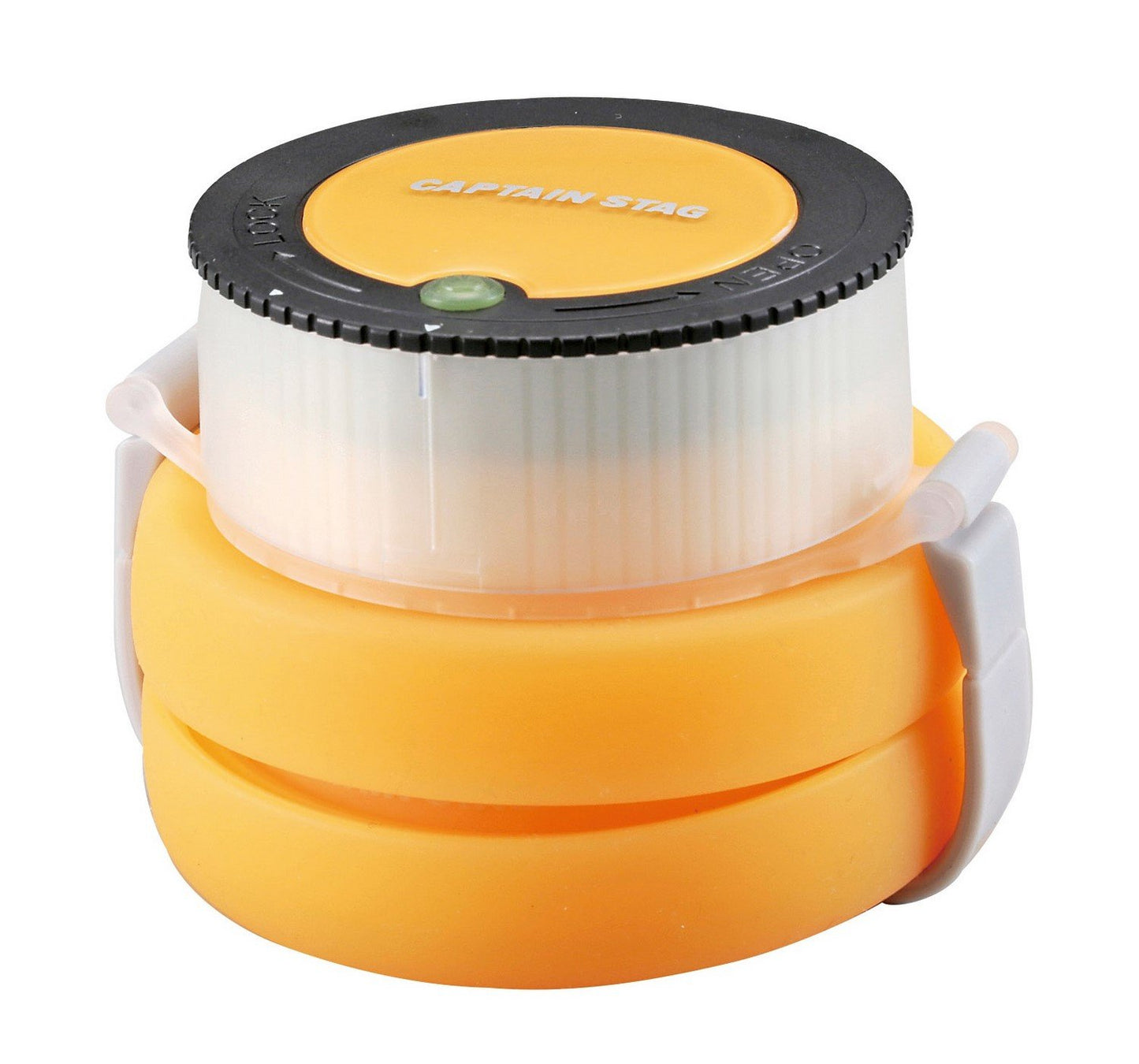 CAPTAIN STAG UK-4020 Floating LED Lantern Portable Foldable Camping Light Emergency Lamp Waterproof 3 AAA Battery-Powered Outdoor