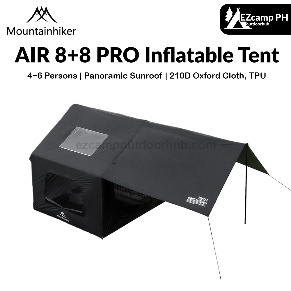Mountainhiker AIR 8+8 PRO Inflatable Tent Spacious Interior Cabin