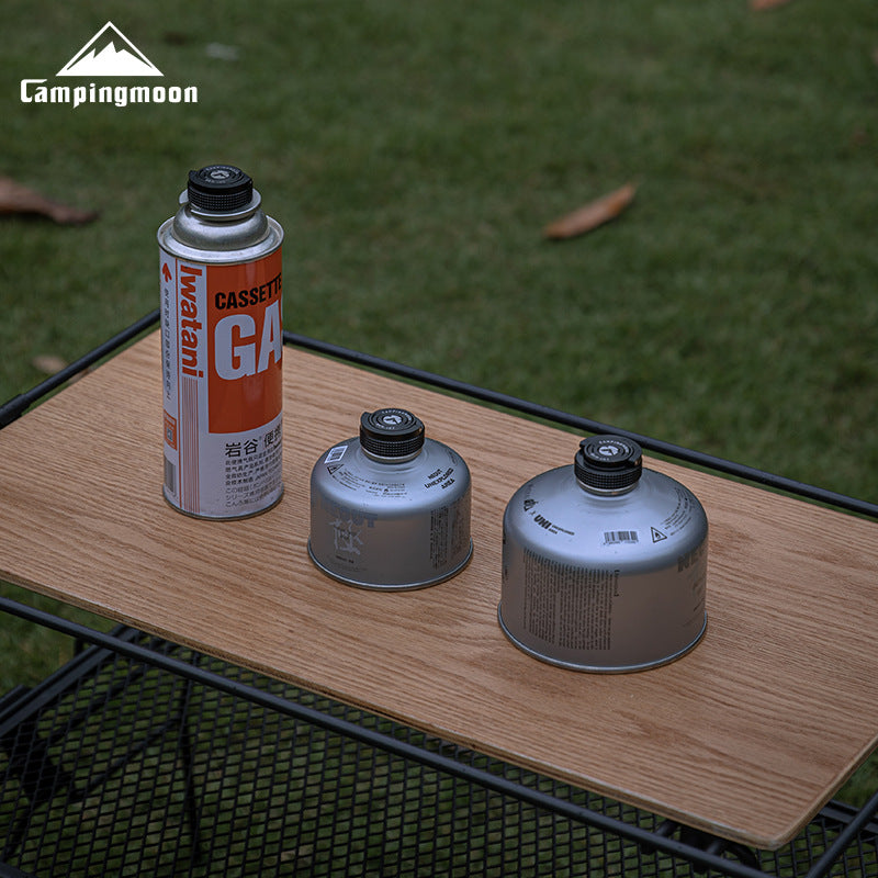 Campingmoon Canister Magnetic Hanging Ring Cover Portable Ultralight Butane Flat Gas Tank Protective Hang Ring For Screw And Nozzle Type Fuel Can