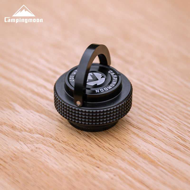 Campingmoon Canister Magnetic Hanging Ring Cover Portable Ultralight Butane Flat Gas Tank Protective Hang Ring For Screw And Nozzle Type Fuel Can