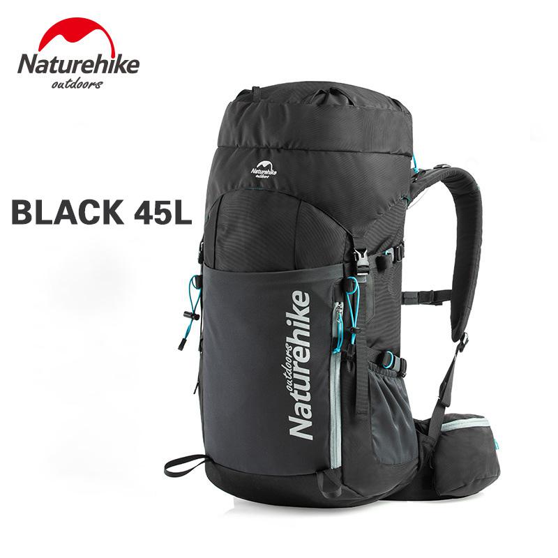 Naturehike 45L | 55L | 65L Professional Hiking Backpack Large Capacity Outdoor Hiking Climbing Mountaineering Rucksack Back Pack Camping Travel Nature Hike
