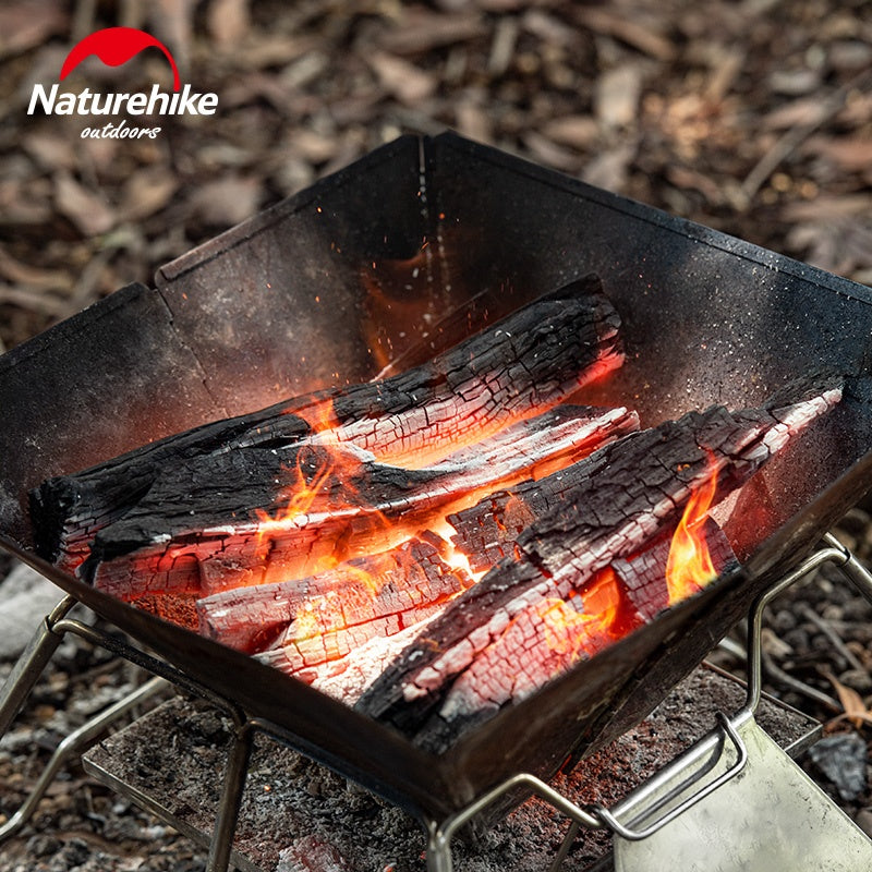 Naturehike Lychee Fruit Wood Charcoal Japanese Yakiniku Grade Binchotan Fragrant Aroma Safe Natural Environment Friendly Burns up to 2.5H Box Set