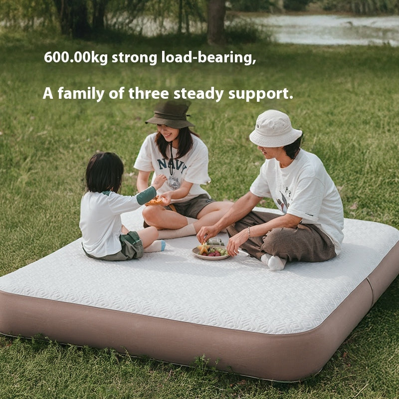 Naturehike DREAM Series Brushed Inflatable Mattress Portable Premium Automatic Air Mat Bed With Built-in Pump For 2-3 Person Outdoor Camping Sleeping Mat TPU Youmeng