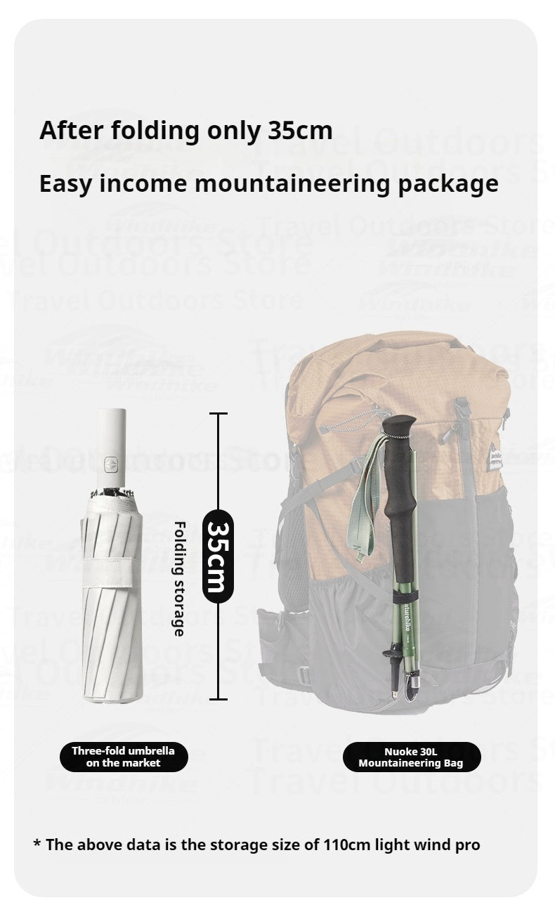 Naturehike Light Wind Pro Trekking Pole Portable Ultralight 4-Section Folding Telescopic Walking Stick 7075 Aluminum Alloy Hiking Mountaineering Staff