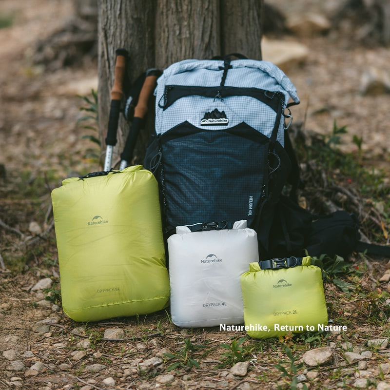 Naturehike Roll Up Dry Storage Bag Roll Top Ocean Pack Waterproof Moisture-Proof Tear Resistant Durable Vacuum Exhaust Compression Expansion