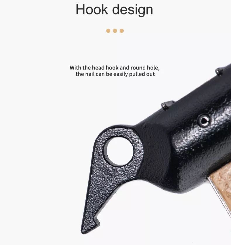 Naturehike Camping Copper Hammer Premium Multi Functional Solid Wood Handle Material Tent Peg Nail Stakes Pull Camp Tool Set Nature Hike Martilyo Heavy Duty