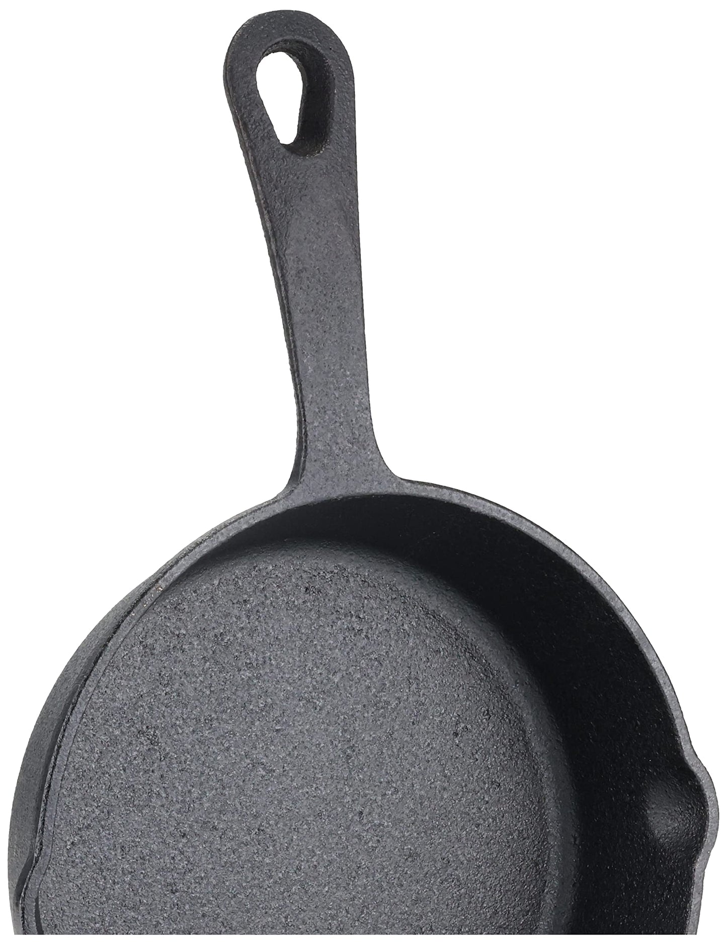 CAPTAIN STAG UG-3025 Skillet Frying Pan Portable Lightweight 10cm Mini Cast Iron Frying Pan Oven Safe Outdoor Camping Cookware Equipment