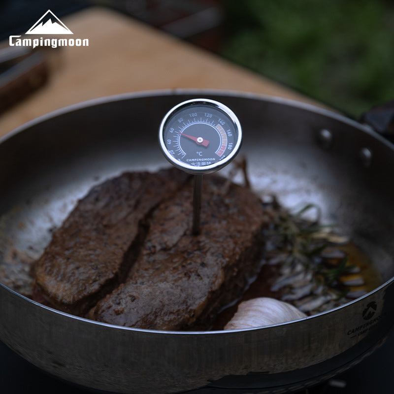 CAMPINGMOON WD-200 Mechanical Thermometer Portable Lightweight Multipurpose BBQ Oil Water Temperature Cooking Baking Precision Food Thermometer