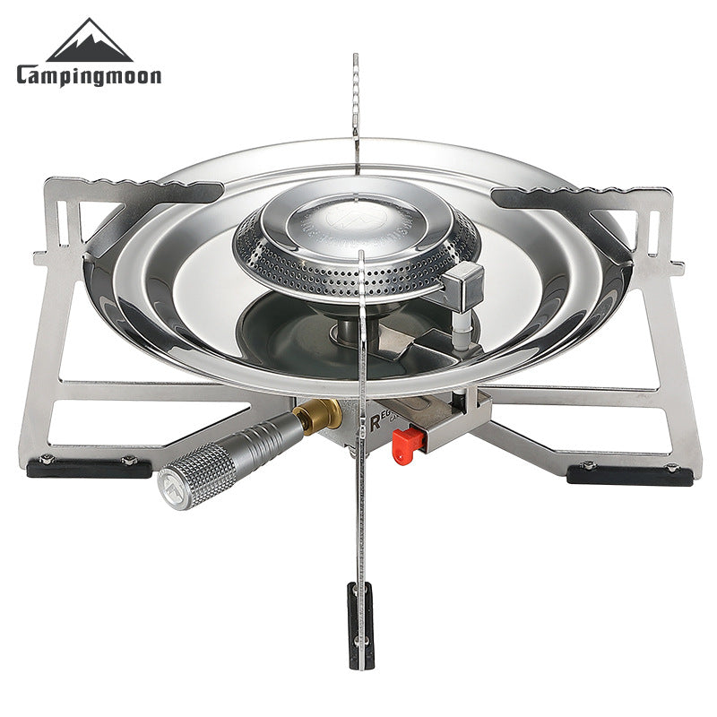 Campingmoon XD-5F IGT Cassette Stove Head Portable Lightweight Modular 1 Unit IGT Camping Butane Gas Stove Standard Nozzle Canister Tank 3.3kw Firepower