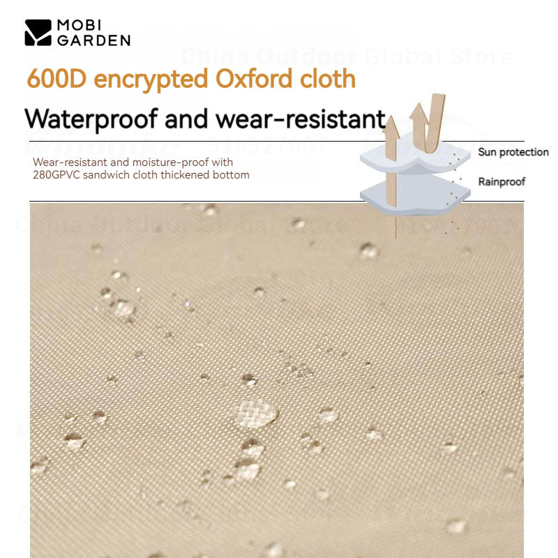 MOBI GARDEN CLOUD HOME Air Tent Portable 7m Inflatable Large Space Waterproof Windproof Family Outdoor With Air Pump 600D Oxford Cloth