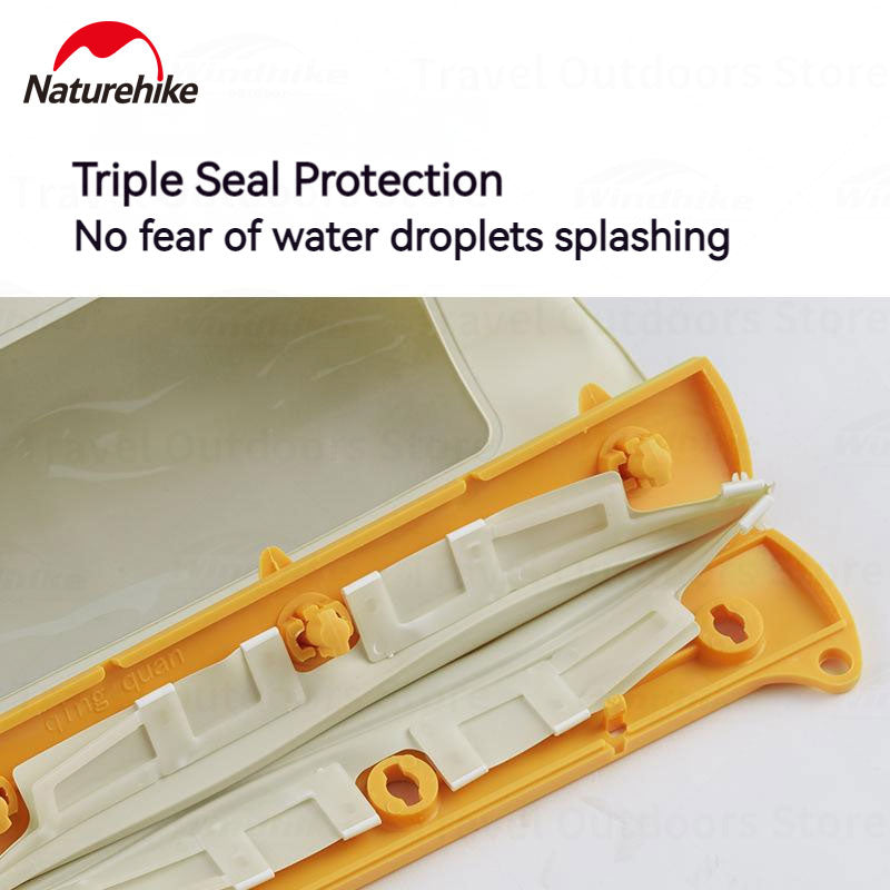 Naturehike Aqua Waterproof Shoulder Bag with Mobile Phone Pocket 20m Deep Water Sports Multifunctional Storage Cellphone Smartphone Case Cover