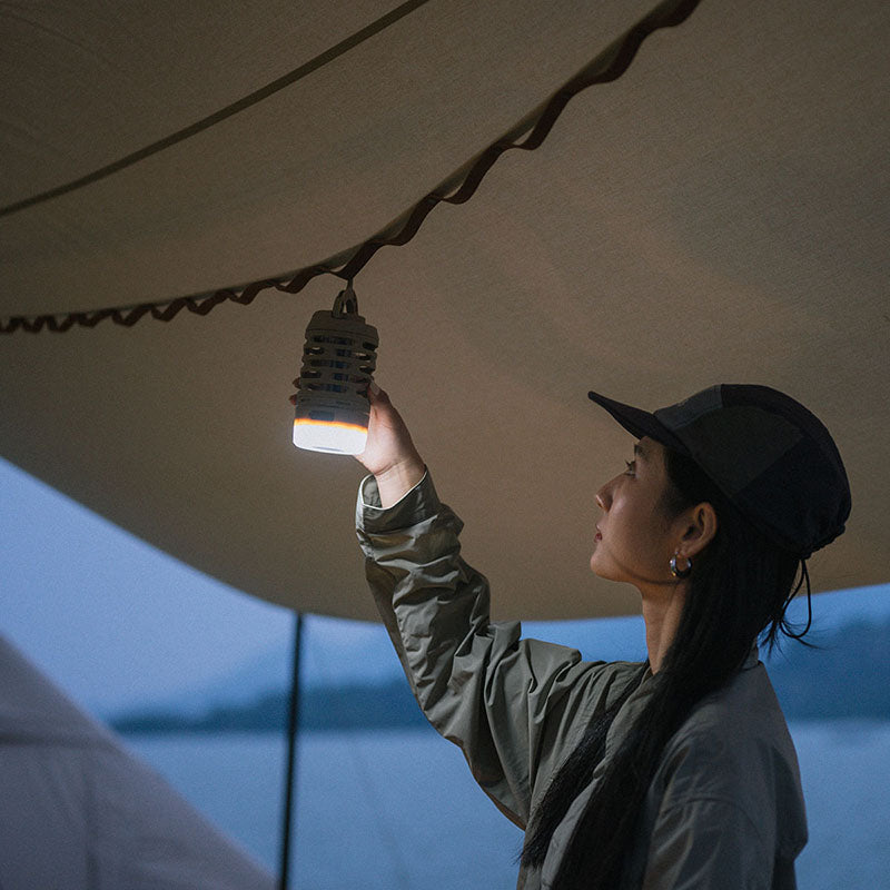 Naturehike Outdoor Mosquito Killer Lamp LED Light Insect Killing Multifunction Camping Lighting USB Rechargeable Lantern IP44 Waterproof
