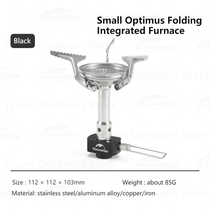 Naturehike Ultralight 85g Camping Gas Burner High Fire Power 3000W Travel Hiking Backpacking Butane Stove Foldable Outdoor Mini Portable Folding Head