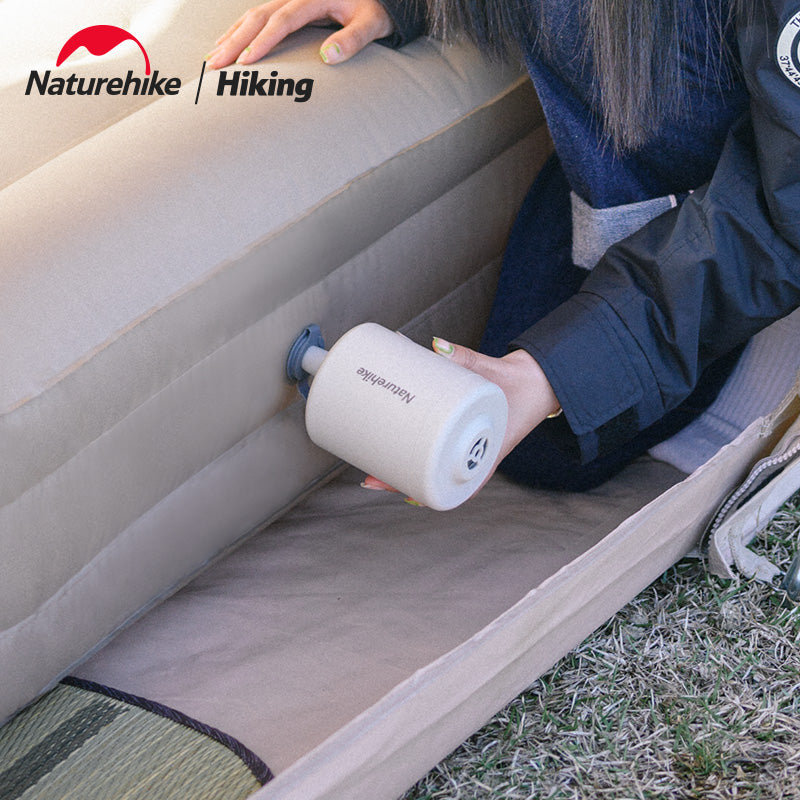 Naturehike High-Power Electric Air Pump Outdoor Portable Ultralight Camping Fast Inflate Deflate Electric Vacuum Pump For Air Cushion Mattress Pillows Inflatable Bed Campig Hiking Picnic Beach Travel Heavy Duty Original Nature Hike