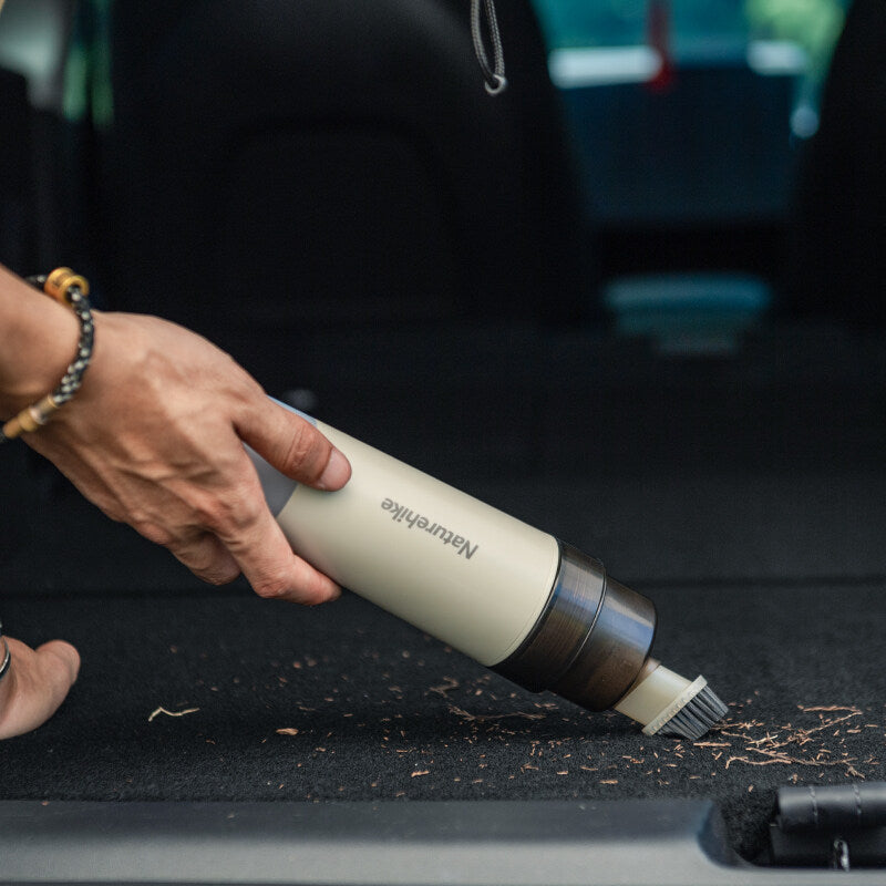Naturehike Multifunctional Car Camping Vacuum Cleaner Air Pump Outdoor Portable Lightweight High Power Fast Inflate Deflate Pump USB Charging Light Camping Hiking Swimming Travel Heavy Duty Original Nature Hike