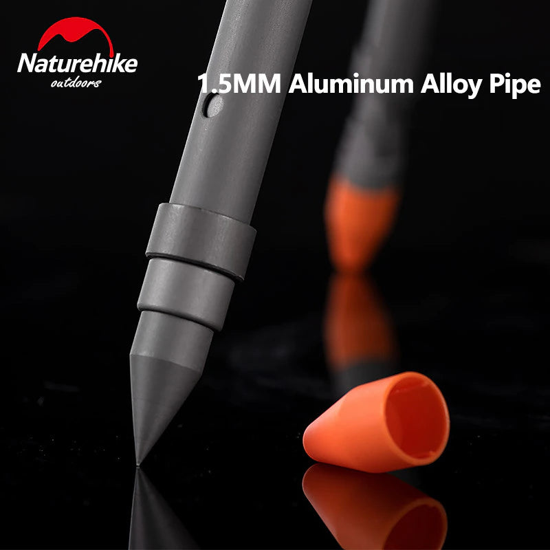 Naturehike Portable Hanging Pot & Tripod Ultralight 6L 10L Large Capacity Aluminum Alloy Camping Cookware And Telescopic Adjustable Hang Stand Outdoor Cooking For 6 to 10 Persons Hiking Picnic Beach Travel Heavy Duty Original Nature Hike