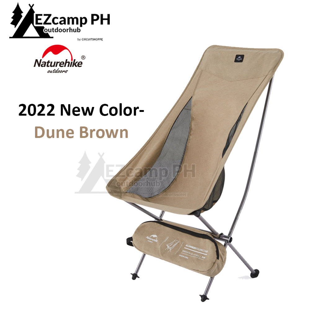 Naturehike STAR MOON Series L04 High Low Back Portable Camping Folding Moon Chair Ultralight up to 150kg Max Load Outdoor STELLALUNA YL05 YL06
