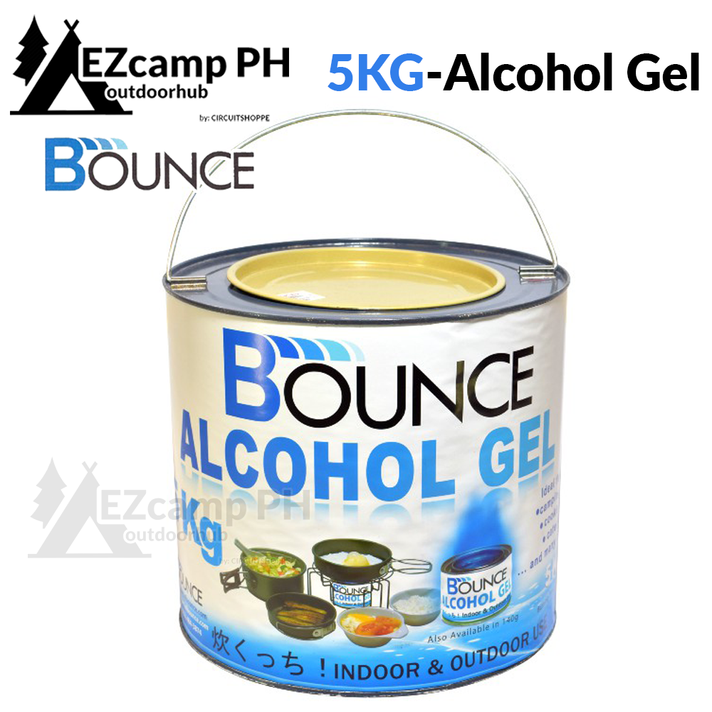 BOUNCE 140g  5KG Alcohol GEL  WAX Indoor Outdoor Camping Cooking Chafing Food Catering Heating Warming Stove Burner Portable Fuel Camp Gas Warmer