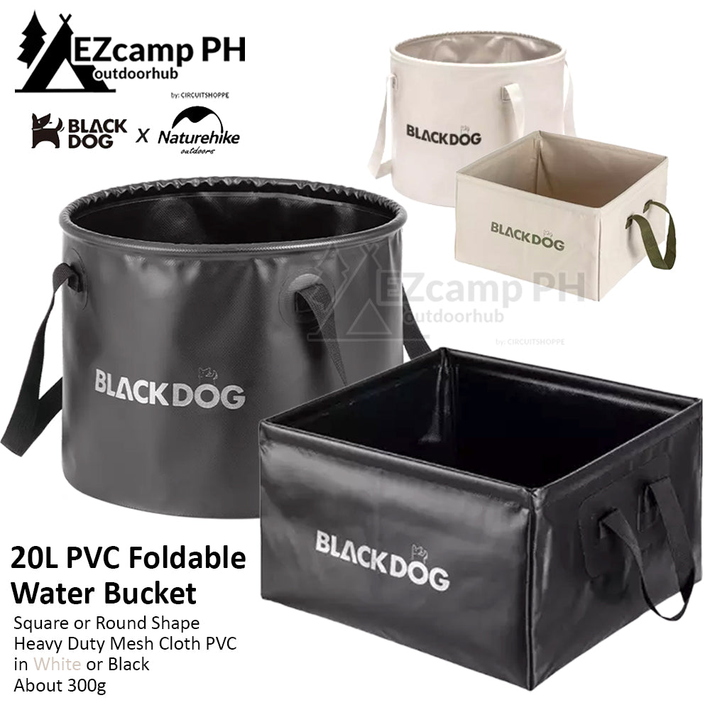 Round Shape Foldable PVC Tarpaulin Water Bucket with Handle